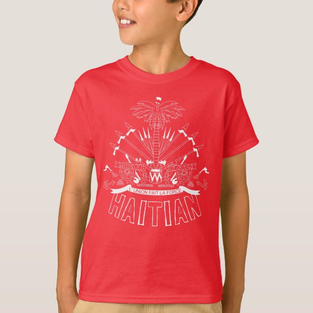 Haiti Flag T-Shirt (Front)