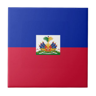 Haiti flag tile
