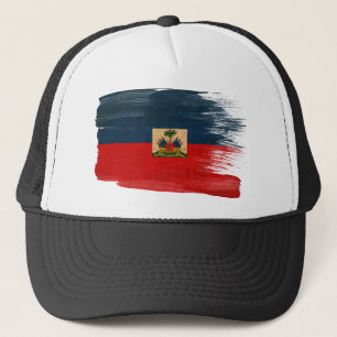 Haiti Flag Trucker Hat