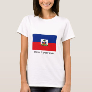 Haiti flag tshirt