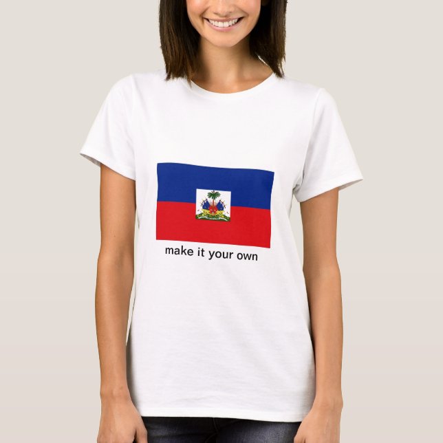 Haiti flag tshirt (Front)