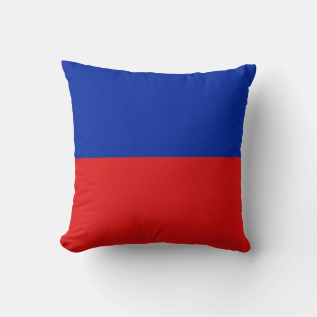 Haiti Flag x Flag Pillow (Front)