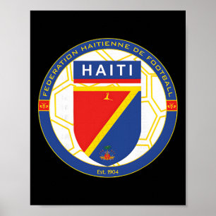 Haiti Footbyll (soccer) Fanclub Poster