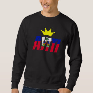 Haiti Haitian Flag Day Proud Country Love Ayiti Cr Sweatshirt