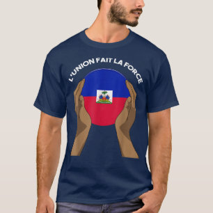 Haiti Haitian Flag Day Proud Country Love Ayiti Ha T-Shirt