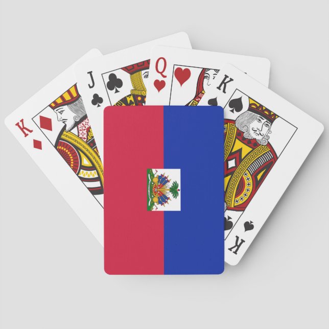Haiti (Haitian) Flag Playing Cards (Back)