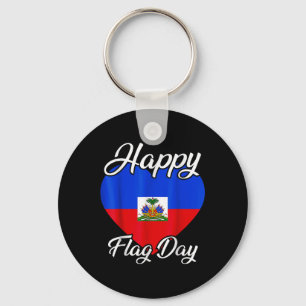 Haiti Heritage Since 1804 Proud Zoe Happy Haitian Key Ring