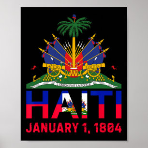 Haiti Island Cute Haiti Date Of Independence Poster