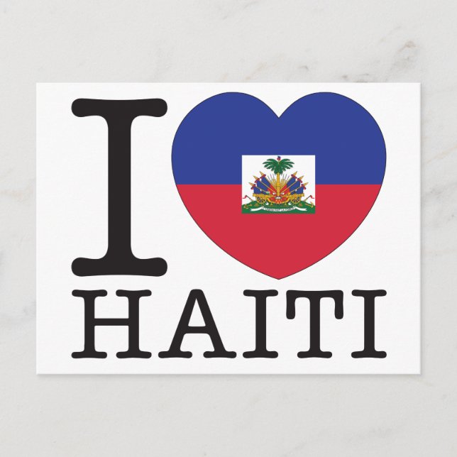 Haiti Love v2 Postcard (Front)
