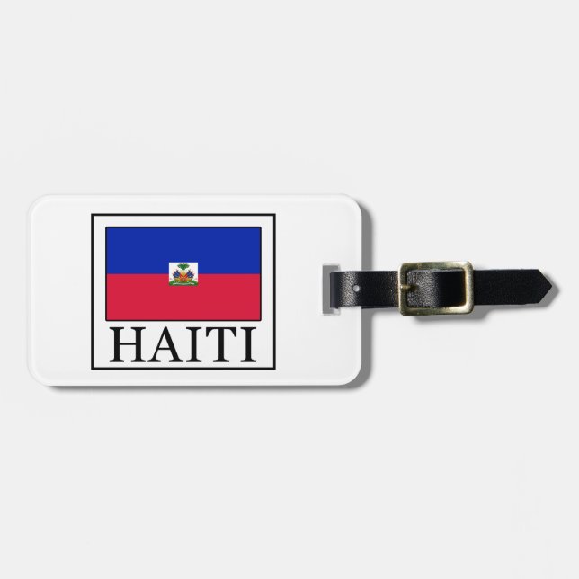 Haiti Luggage Tag (Front Horizontal)