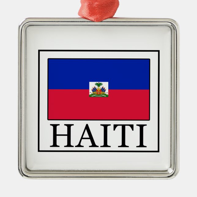Haiti Metal Tree Decoration (Front)