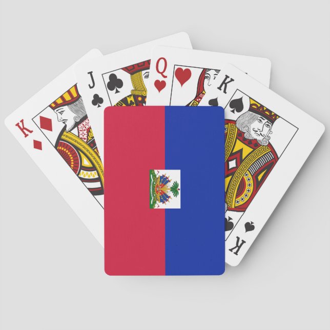 Haiti National World Flag Playing Cards (Back)