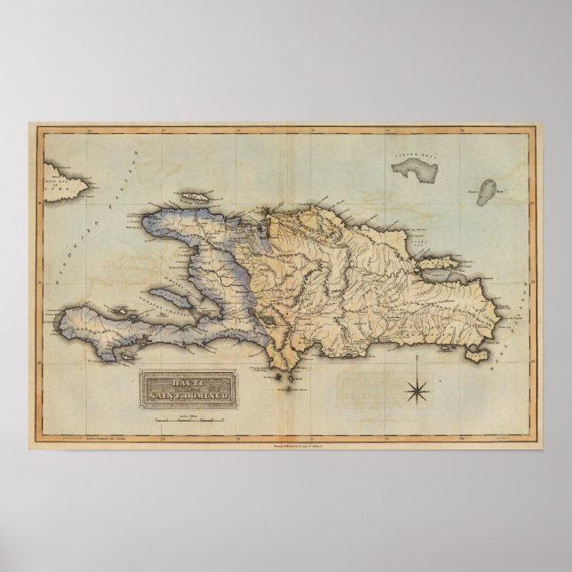 Haiti or Saint Domingo Poster (Front)