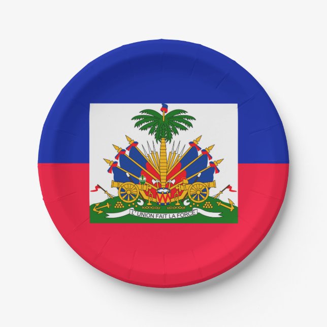 Haiti Paper Plate (Front)