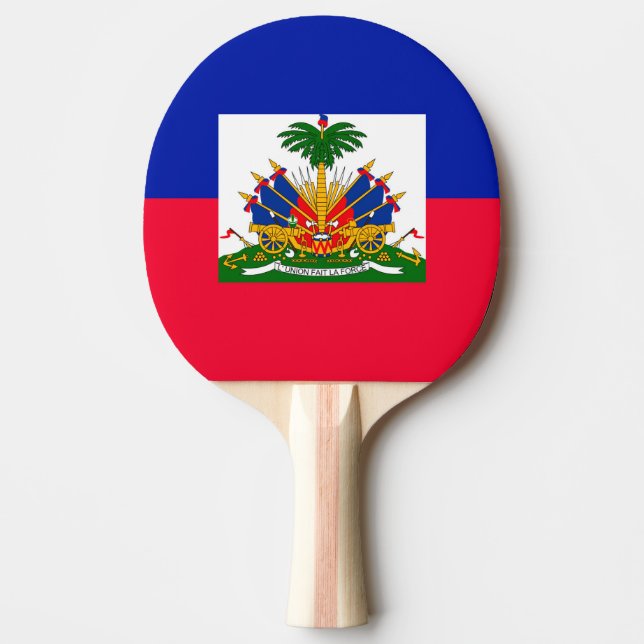 Haiti Ping Pong Paddle (Front)