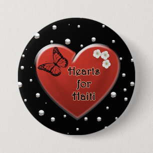 Haiti Relief Valentine Buttons