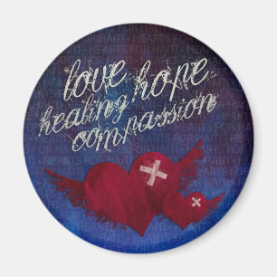 Haiti Relief Valentine Fridge Magnets