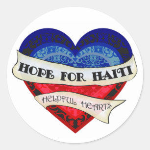 Haiti Relief Valentine Stickers