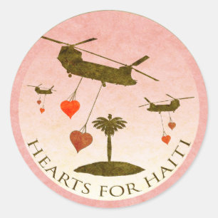 Haiti Relief Valentine Stickers
