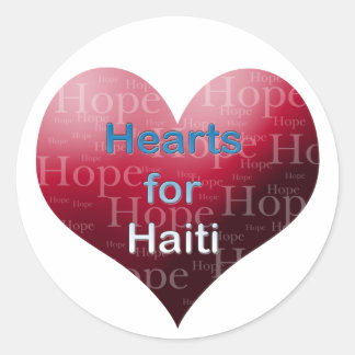 Haiti Relief Valentine Stickers
