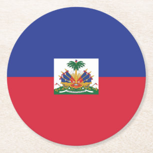 HAITI ROUND PAPER COASTER