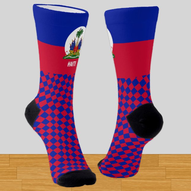 Haiti Socks, Haitian flag fashion / sports Socks (Creator Uploaded)