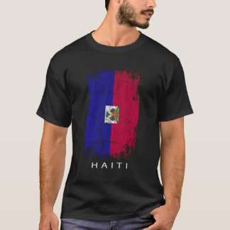 Haiti Souvenir Design - Country Flag Haiti T-Shirt