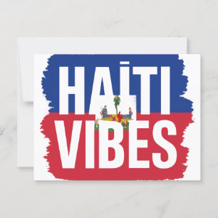 Haiti Vibes Postcard Tropical memory
