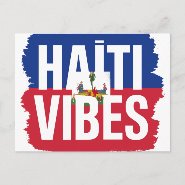 Haiti Vibes Postcard | Tropical memory (Front)