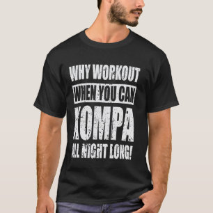 Haiti Why Workout When You Can Kompa All Night Lon T-Shirt