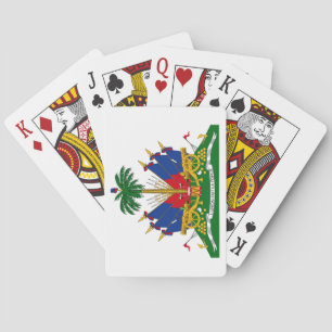 Haitian Coat of Arms (Haiti) Playing Cards