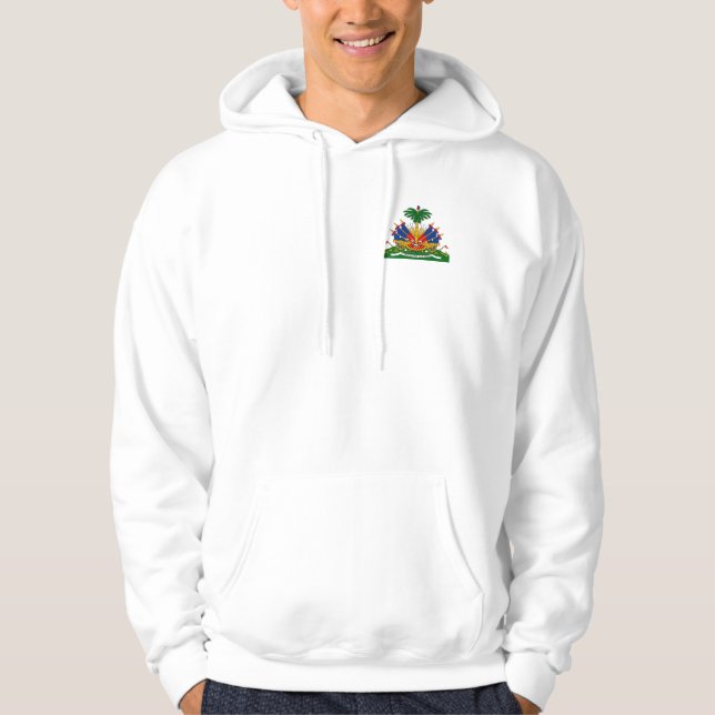 Haitian - coat of arms Jacket Hoodie (Front)