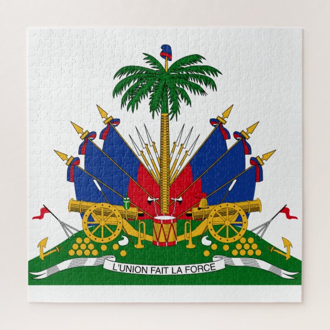 Haitian Coat of Arms Jigsaw Puzzle (Vertical)