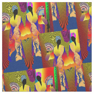 Haitian Creole lady's Fabric