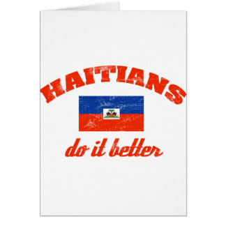 Haitian do it better
