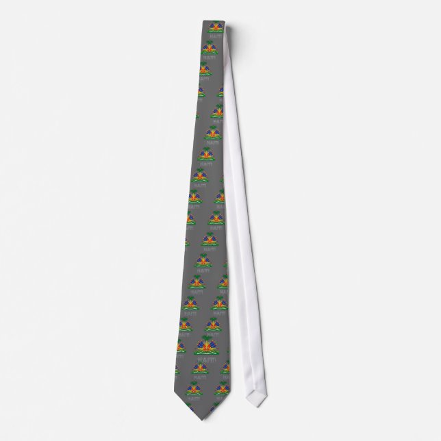 Haitian Emblem Tie (Front)