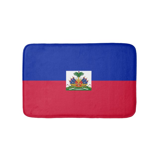 Haitian flag bath mat (Front)