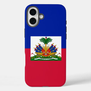 Haitian flag iPhone 16 plus case