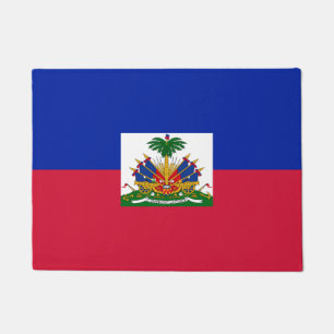 Haitian flag doormat