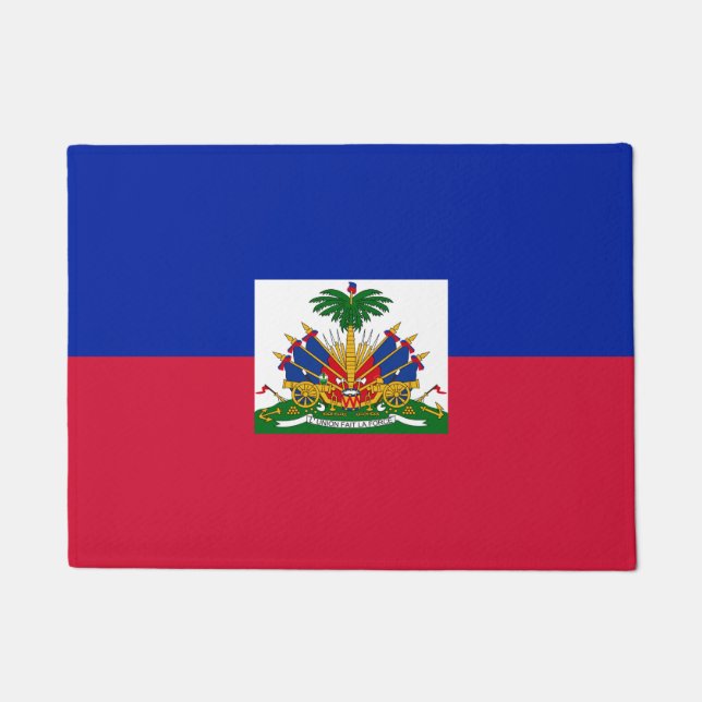 Haitian flag doormat (Front)
