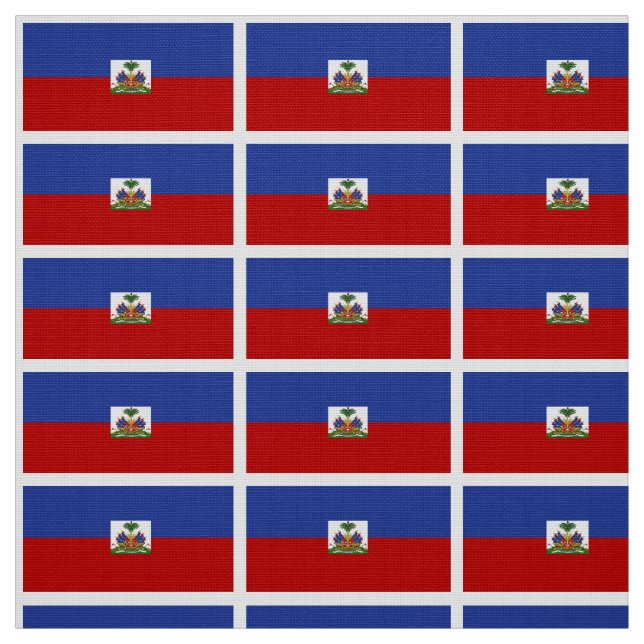 Haitian Flag Fabric (Swatch)