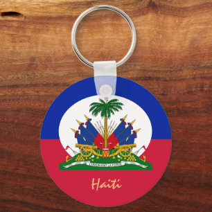 Haitian Flag & Haiti fashion, travel / sports Key Ring