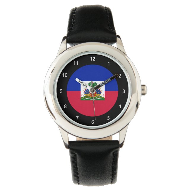 Haitian flag Watch (Front)
