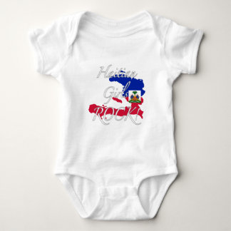 Haitian Girls Rock! Baby Bodysuit
