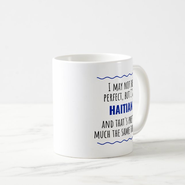 Haitian Haiti Gift Idea Coffee Mug (Front Right)