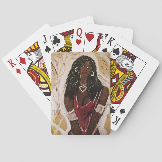 HAITIAN HEARTBREAK PLAYING CARDS (Back)