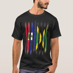Haitian Jamaican Hispanic Heritage Month Haiti Pat T-Shirt