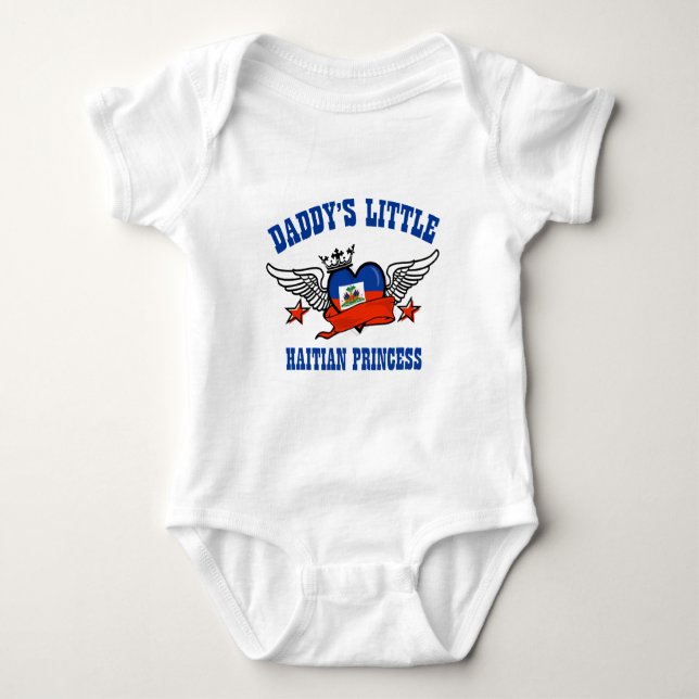 Haitian Princess Baby Bodysuit (Front)