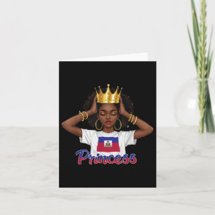 Haitian Princess Haiti Independence Flag Day 1804  Card