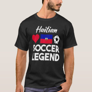 Haitian Soccer Haiti Haitian Flag Soccer Fan 1 T-Shirt